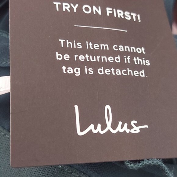 Lulu's Never a Dull Moment Emerald Green Tie-Strap Pleated Midi Dress Siize XS - Picture 7 of 9